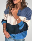 Pull Long Rayé Chic et Confortable 1 - Mode Lumière
