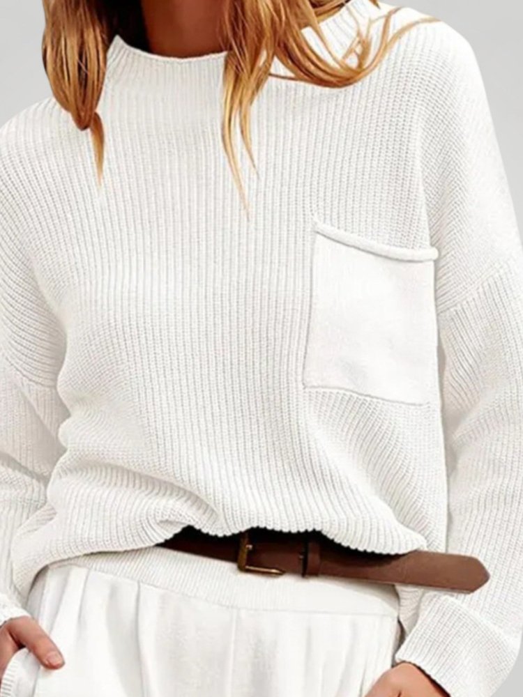 Pull Manches Longues Élégant et Pratique 1 - Mode Lumière
