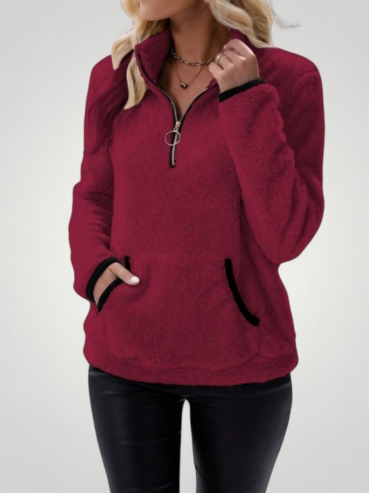 Pull Moelleux avec Poches Chic et Confortable 7 - Mode Lumière