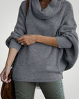Pull Oversize Chic à Col Roulé 4 - Mode Lumière