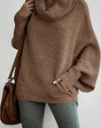 Pull Oversize Chic à Col Roulé 6 - Mode Lumière