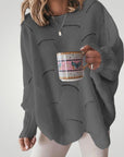 Pull Oversize en Tricot au Cou de Bateau Élégant 6 - Mode Lumière