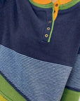 Pull Rayé Élégant au Détail Chic 4 - Mode Lumière