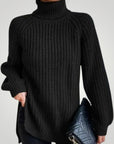 Pull Oversize à Col Roulé Confortable 3 - Mode Lumière