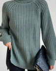 Pull Oversize à Col Roulé Confortable 14 - Mode Lumière
