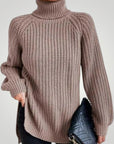 Pull Oversize à Col Roulé Confortable 8 - Mode Lumière