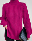 Pull Oversize à Col Roulé Confortable 11 - Mode Lumière