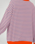 Pull Oversize à Rayures Élégant 8 - Mode Lumière
