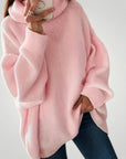 Pull Tricoté Oversize Chic et Confortable 1 - Mode Lumière