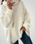 Pull Tricoté Oversize Chic et Confortable 4 - Mode Lumière