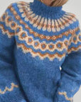 Pull Vintage à Col Roulé Chic et Confortable 2 - Mode Lumière