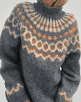 Pull Vintage à Col Roulé Chic et Confortable 3 - Mode Lumière
