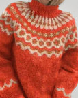Pull Vintage à Col Roulé Chic et Confortable 4 - Mode Lumière