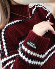 Pull à Col Montant Doux et Confortable 1 - Mode Lumière