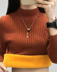 Pull à Col Roulé Côtelé Élégant et Confortable 5 - Mode Lumière