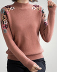 Pull à Fleurs Élégant et Confortable 2 - Mode Lumière