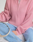 Pull d’Hiver avec Col Plié Élégant et Confortable 5 - Mode Lumière