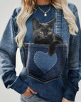 Pull de Luxe avec Design de Chat Élégant 1 - Mode Lumière