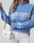 Pull de Noël Femme Chaleureux à Motif Renne 4 - Mode Lumière