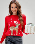 Pull de Noël Femme Festif et Confortable 5 - Mode Lumière