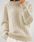 Pull en Laine Élégant et Confortable pour Femme 1 - Mode Lumière