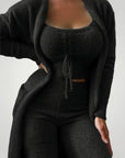 Pyjama Femme Hiver Élégant et Confortable 1