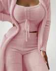 Pyjama Femme Hiver Élégant et Confortable 3