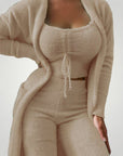 Pyjama Femme Hiver Élégant et Confortable 4