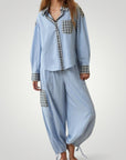 Pyjama Long Élégant et Confortable 1 - Mode Lumière