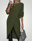 Robe Élégante Femme à Manches Longues Confortable