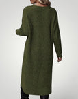 Robe Élégante Femme à Manches Longues Confortable