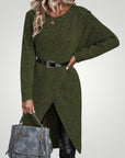 Robe Élégante Femme à Manches Longues Confortable