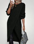 Robe Élégante Femme à Manches Longues Confortable
