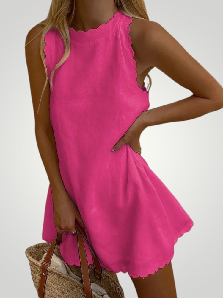 Robe Courte Femme Élégante et Flatteuse