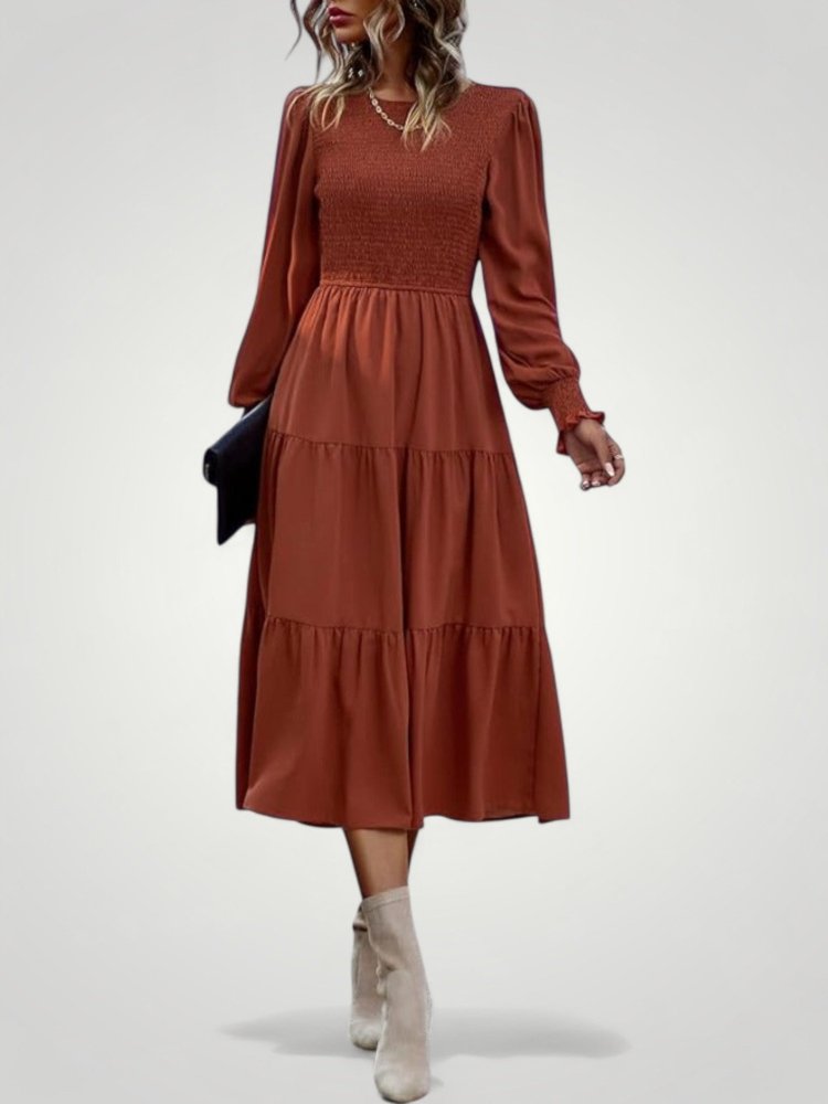 Robe Longue Femme Élégante et Confortable