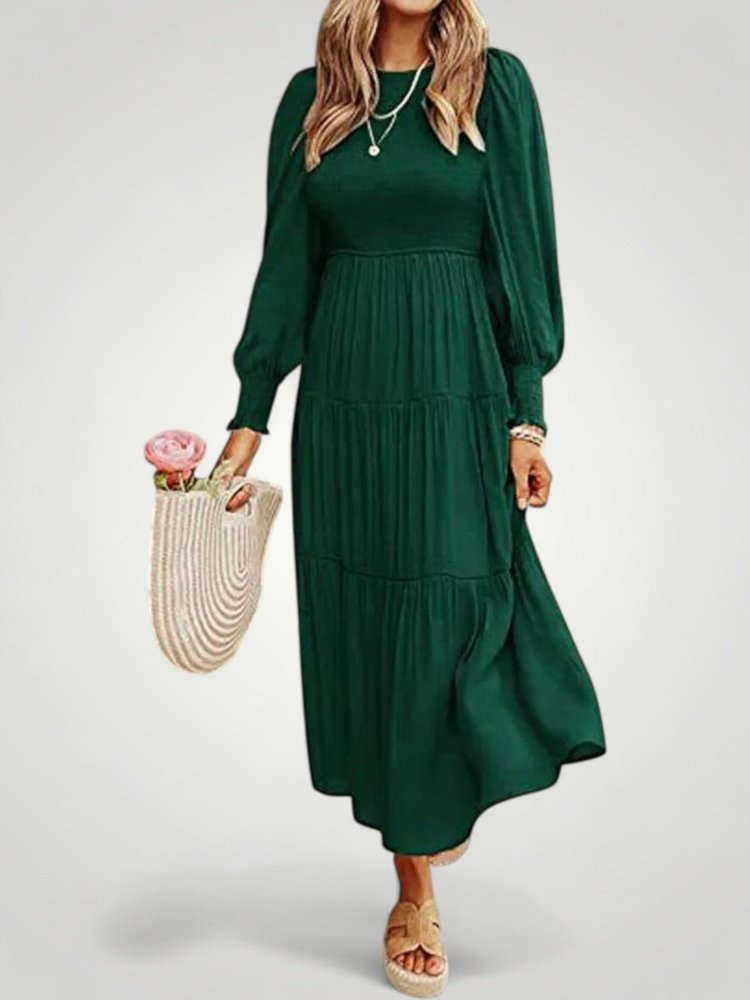 Robe Longue Femme Élégante et Confortable