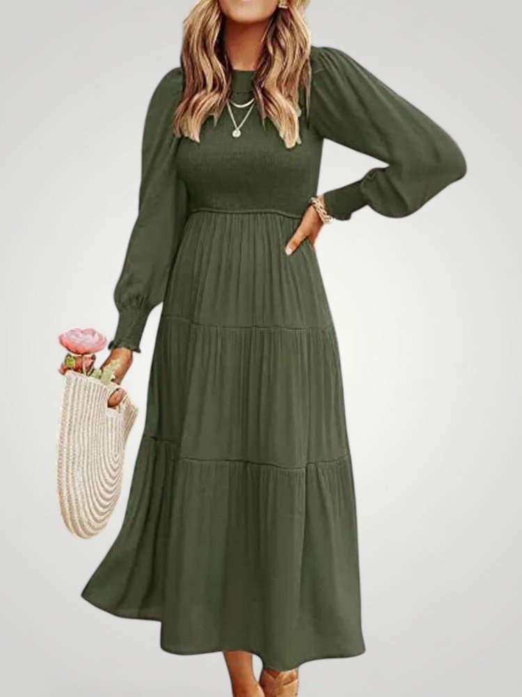 Robe Longue Femme Élégante et Confortable