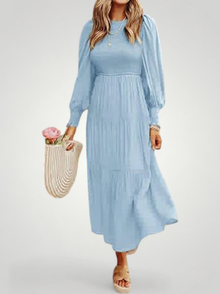 Robe Longue Femme Élégante et Confortable