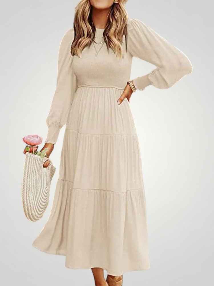 Robe Longue Femme Élégante et Confortable
