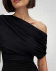 Robe Maxi Femme Élégante à Épaules Dénudées