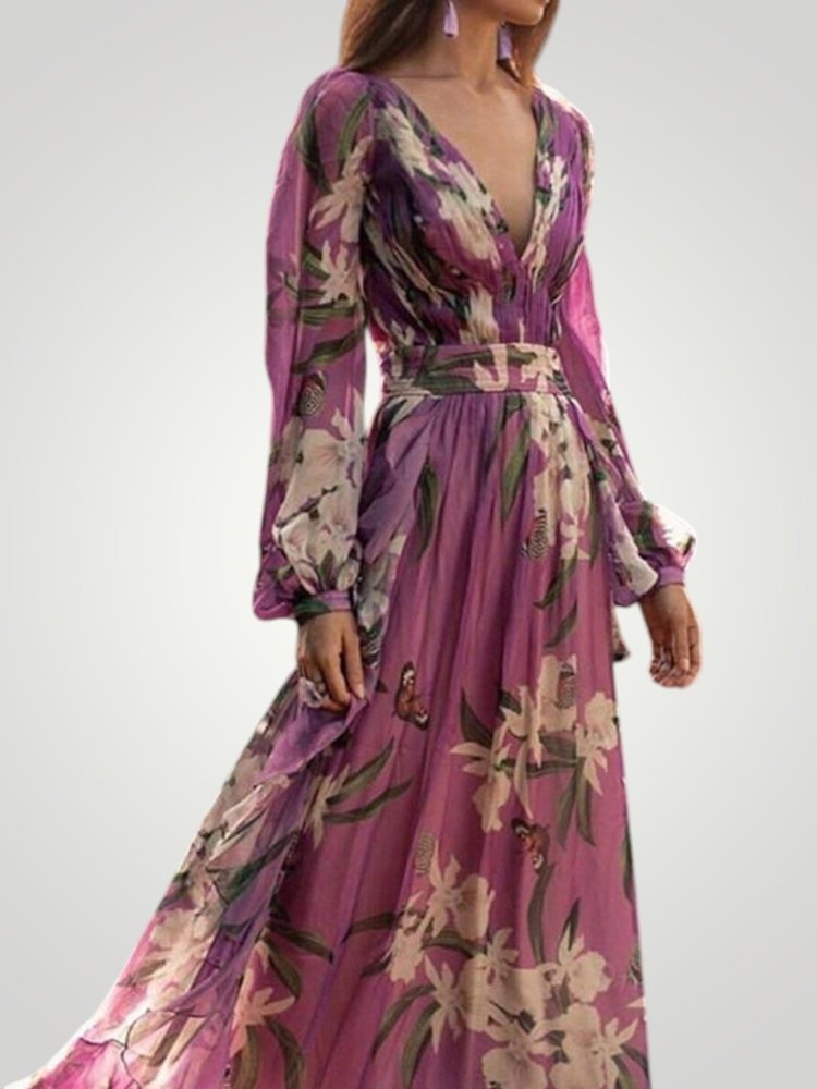 Robe Maxi Été Femme Élégante et Confortable