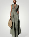 Robe Maxi Moulante Femme au Style Élégant