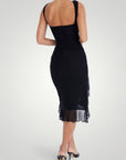 Robe Midi Femme Chic au Style Élégant