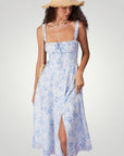 Robe Midi Fleurie Femme Élégante et Confortable