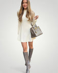 Robe Mini Femme Slim-Fit Chic et Confortable