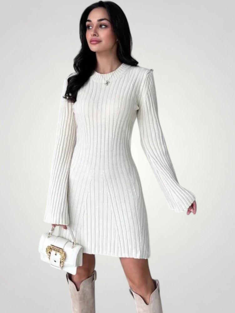 Robe Mini Femme Slim-Fit Chic et Confortable