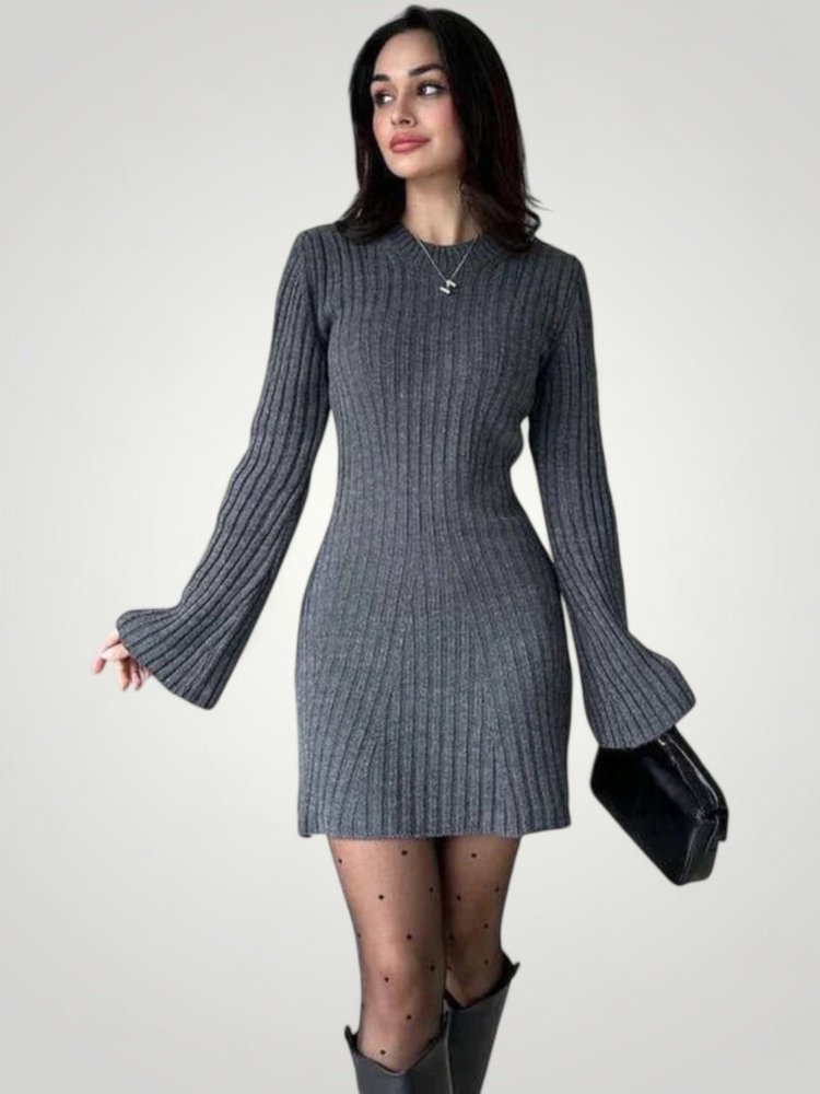 Robe Mini Femme Slim-Fit Chic et Confortable
