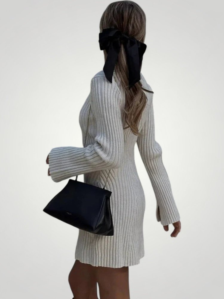 Robe Mini Femme Slim-Fit Chic et Confortable