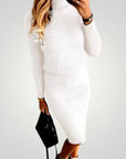 Robe Pull Tricotée Chic et Confortable 2 - Mode Lumière
