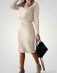 Robe Pull Tricotée Chic et Confortable 5 - Mode Lumière